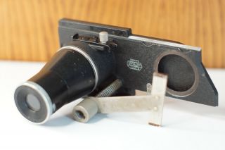 Vintage Leitz Germany Leica Focusing Stage OOZAB,  Magnifier Nickel 2