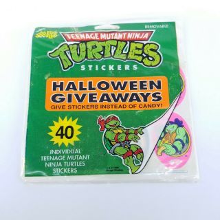 40 Vtg Teenage Mutant Ninja Turtles Mello Smello Stickers Tmnt Scratch And Sniff