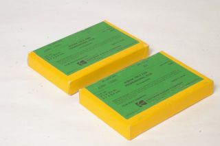 F92001 Two Boxes Kodak Tri - X Pan 16 Exp 2x3 Asa320 Film Expired 1980