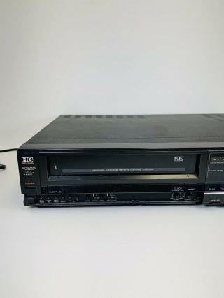Symphonic model 7000 Vintage VCR Player Recorder 3