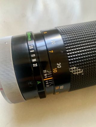 Canon Lens FD 300mm 1:5.  6 IF (Canon FD mount) 2