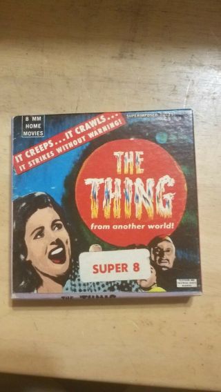 The Thing From Another World 8mm Ken Films 546 Great Illustrated Box