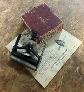 Vintage Millers Falls No.  240 Chisel & Plane Iron Cutter Sharpener Honing Guide