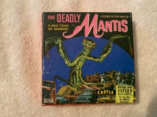 Vintage Castle 8mm Science Fiction The Deadly Mantis