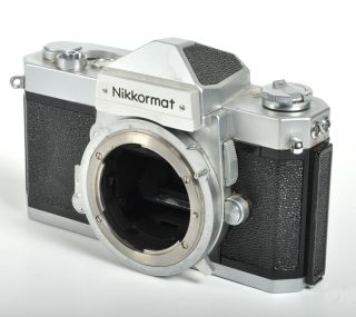 Vintage Nikon Nikkormat Ft 35mm Film Camera - Light Meter