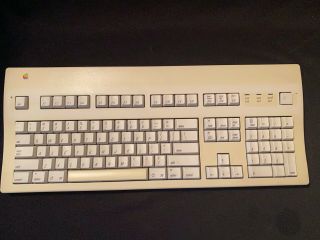 Vtg Apple Computer Extended Keyboard Ii Bcgm 3501 Family M3501 1990