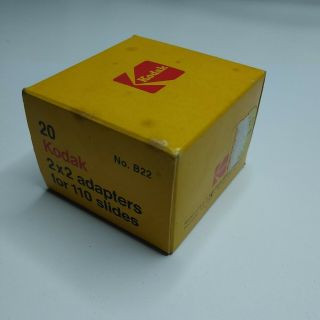 Kodak 2x2 Adapters For 110 Slides No.  B22 Vintage Photography