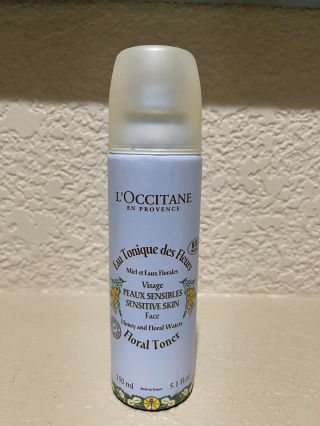 L’occitane En Provence Honey And Floral Waters Floral Toner (extremely Rare)