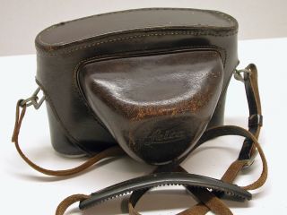 Leica Leather Eveready Camera Case.  Fits Early M Mount Bodies.  Lc2
