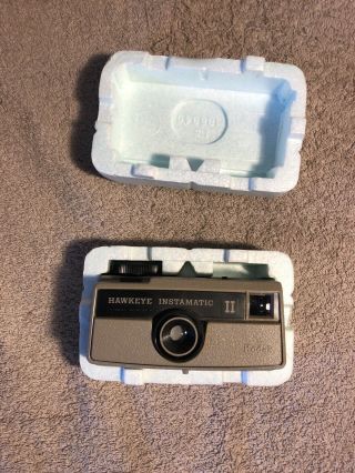 Vintage Kodak Hawkeye Instamatic Ii Camera Uses 126 Film Packing