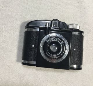 Vintage Beacon Ii 1950’s Camera With Case Bakelite 127 Film Box Camera