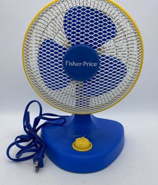 Fisher - Price 3 Speed 14 " Table Fan Fpf - 200 Kids Table Duracraft Corp Vintage
