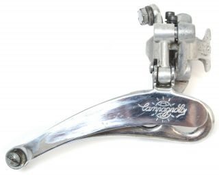 Campagnolo Nuovo Record Road Bike Front Derailleur 28.  6mm Clamp Vintage Double