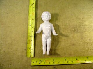 Excavated Vintage Victorian Frozen Charlotte Doll Size 4 " Age 1860 German 15716
