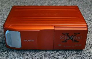 Vtg Sony Cdx - 737 Xplod 10 Disc Car Cd Changer Player Main Unit Only As - Is Fr/shp