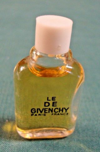 Miniature Bottle Of Le De Givenchy Perfume Paris,  France