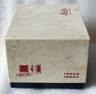 LEICA Leitz BELLOWS 16556 BOX ONLY Germany WETZLER 2