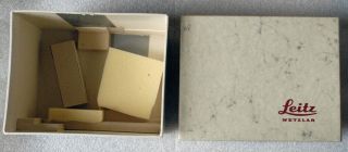 LEICA Leitz BELLOWS 16556 BOX ONLY Germany WETZLER 3