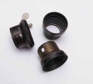 Arri Arriflex Standard Lens Mount And Lens Parts