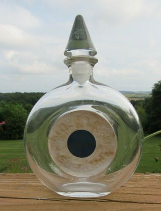 Lovely,  Vintage,  Guerlain Vol De Nuit Perfume Bottle 7 & 1/4 Inches Tall