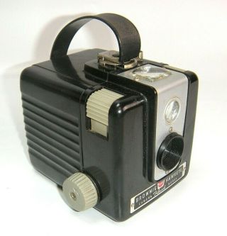 Kodak Brownie Hawkeye Vintage Box Camera Flash Model 620 Film Collectible