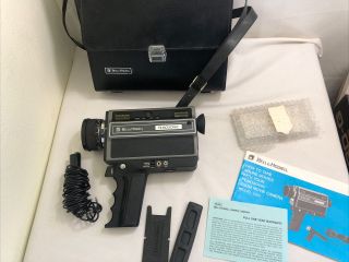 Vintage Bell & Howell Filmosonic 8 Sound Movie Camera Model 1223