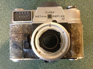 Kodak Retina Reflex Iv 35mm Camera Body