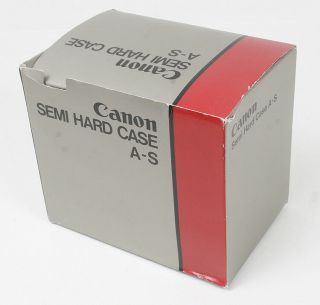 Canon Box Only For Semi Hard Case A - S/167223