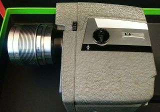 Vtg 8mm Revere Video Camera w Wollensak Raptor Lens,  For Parts/Repair 3