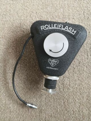 Rollei Rolleiflex Twin Lens Reflex Tlr Camera Rolleiflash Flash With Cord