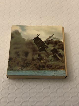 8mm Movie Reel " Scenes Of The Pearl Harbor Attack December 7,  1941 " W/box