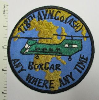 Us Army 178th Aviation Assault Support Helicopter Company Patch Vietnam Vintage