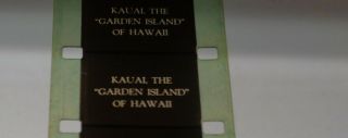 Vintage 16mm Film Hauai Hawaii Havalei Valley B & W 3 5/8 " Reel 1927 Pat.  Date