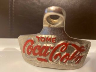 Vintage Tome Coca - Cola Star X Wall Mount Bottle Opener (made In Germany)