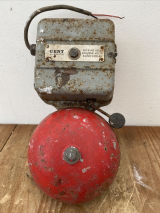 Vintage Gent Of Leicester Fire Alarm As Acquired