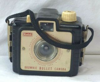 Vintage Old Kodak Brownie Bullet Camera Made In Canada By Canadian Kodak Company