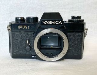 Vintage Yashica Fri 35mm Slr Camera (body Only) For Repair Or Parts.