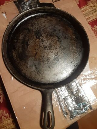 Vintage Wagner Cast Iron Skillet Griddle Pan 11 " - Ready For Use.