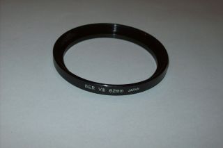 Vintage 62mm To Series Viii 8 (67mm) Step Filter Ring Made In Japan