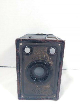 Antique Agfa Ansco Shur Shot Special B - 2 Box Camera Binghampton Ny