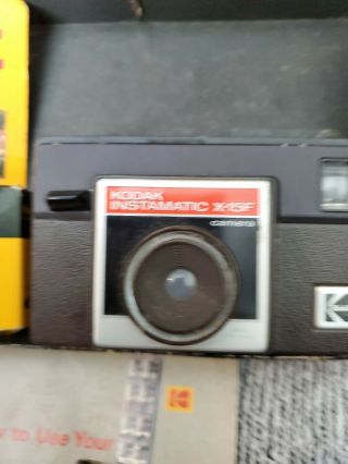 Vintage Kodak Instamatic X - 15F Point & Shoot with Kodacolor II C126 - 24 film 2