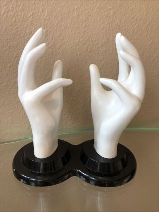 Mannequin Hands Jewelry Store Display Halloween Prop Ring E&b Giftware Vintage