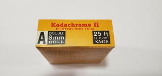 Kodak Kodachrome II Film For Double 8mm Roll Camera. 2