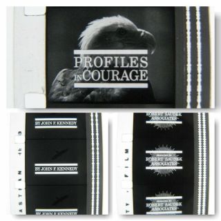 Vintage 16mm - Film John Kennedy Profiles in Courage - George Mason 2