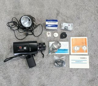 Yashica - 800 Electro Electronic 8 Movie Camera W Case Box Not
