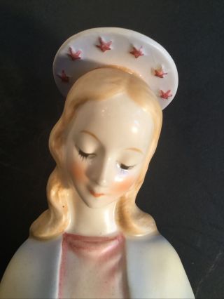Vintage M I Hummel Figurine Praying Madonna 45/0 Tm3 Paint Euc