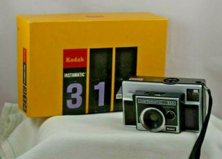 Kodak Instamatic 314 126 Film Camera Fast -