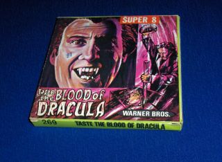 Taste The Blood Of Dracula 8mm Ken Films 269 Horror Sci - Fi Art Lid