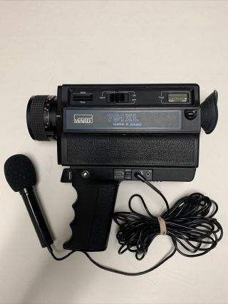 Vintage Bell & Howell 791xl 8 Sound 8mm Camcorder With Microphone