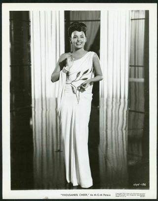 Lena Horne In Stunning Portrait Vtg 1943 Mgm Photo " Thousands Cheer "